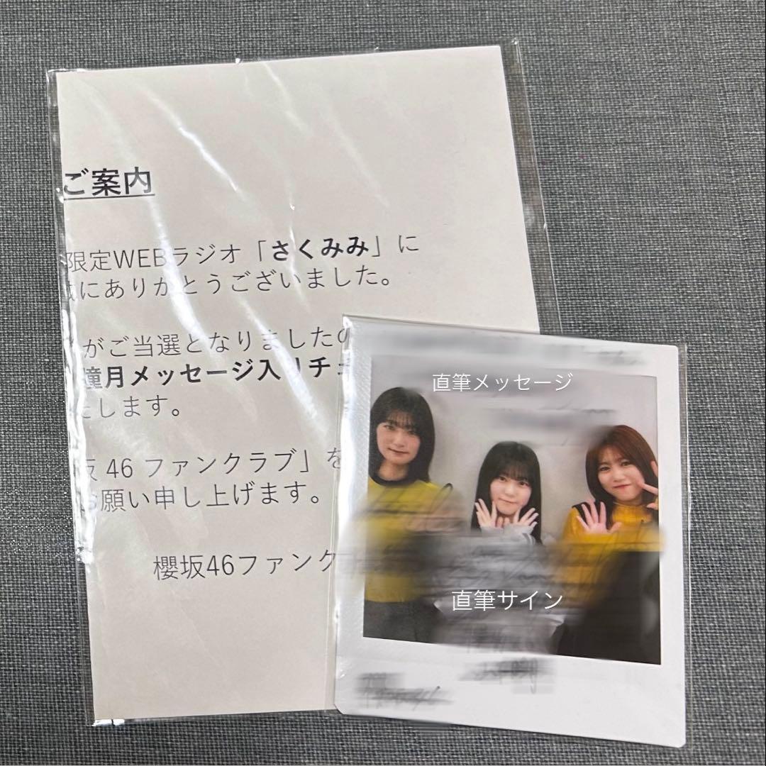 櫻坂46 山下瞳月 井上梨名 武元唯衣 直筆サイン入り チェキ さくみみ 櫻坂46井上梨名＆武元唯衣、“いのちゅけ”コンビが密着ペアグラビア披露