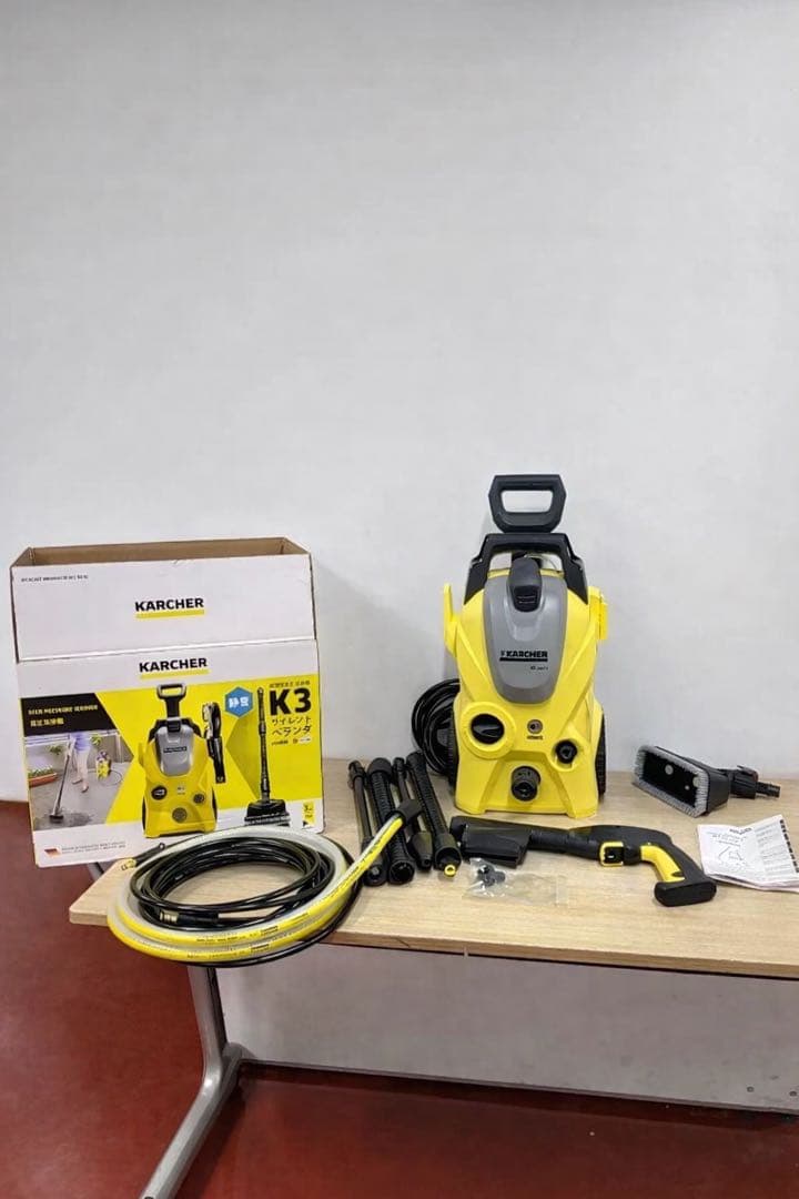 ✨ KARCHER ケルヒャー K3 Silent 高圧洗浄機 レンタル] ケルヒャー K3サイレント プラス 家庭用高圧洗浄機 ベランダ