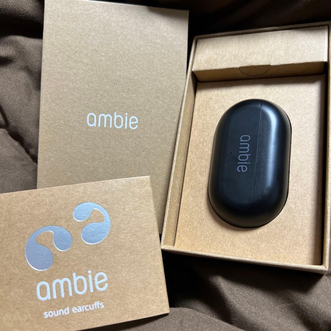 ambie sound earcuffs ストーン 限定カラー】ambie(アンビー) ワイヤレスイヤホン sound earcuffs