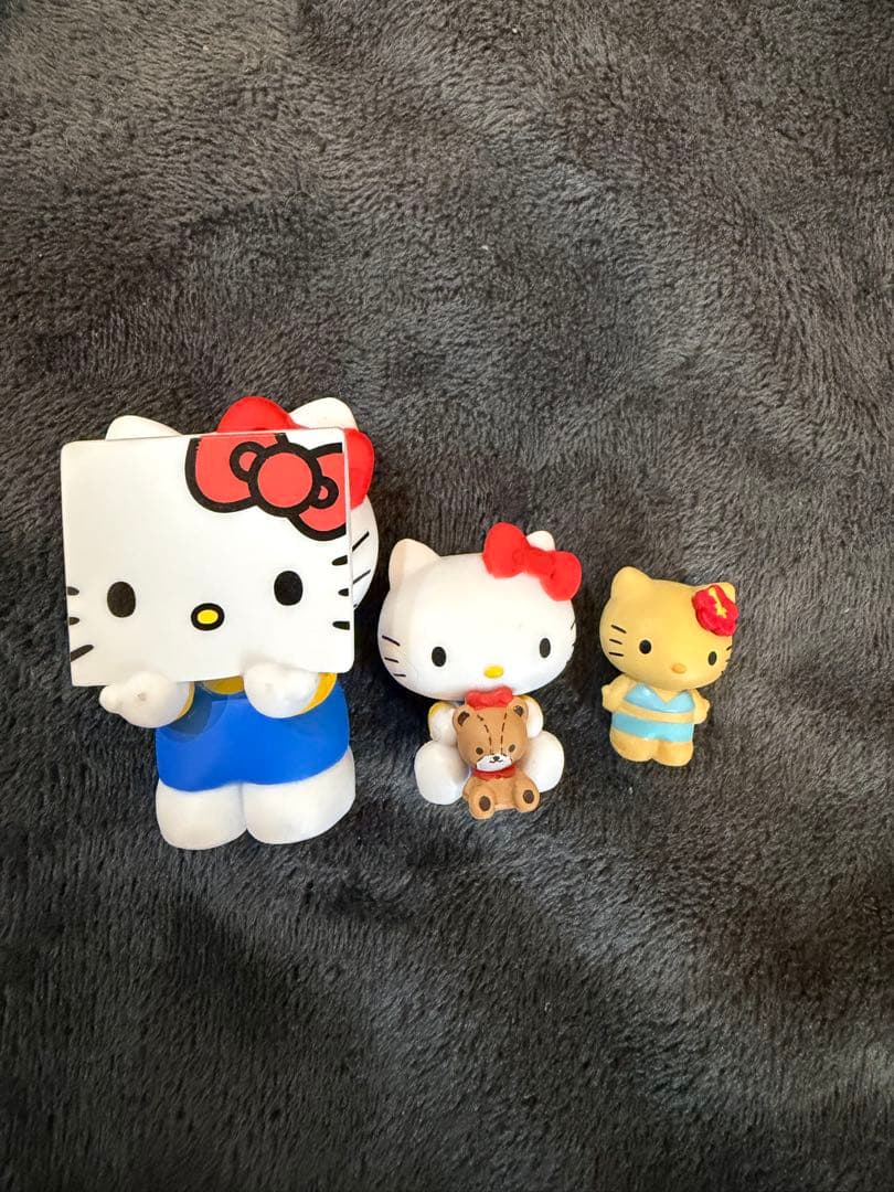 ハローキティ フィギュア 3体セット - メルカリ