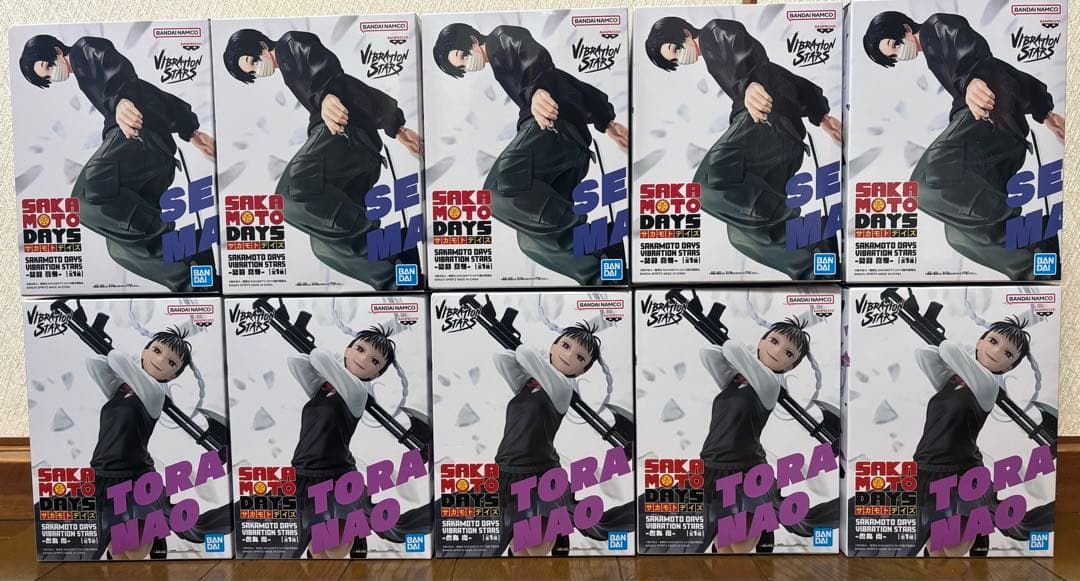 SAKAMOTO DAYS フィギュア 勢羽真冬 虎丸尚 サカモトデイズ 10体 サカモトデイズ VIBRATION STARS 勢羽真冬 虎丸尚 2個セット - メルカリ