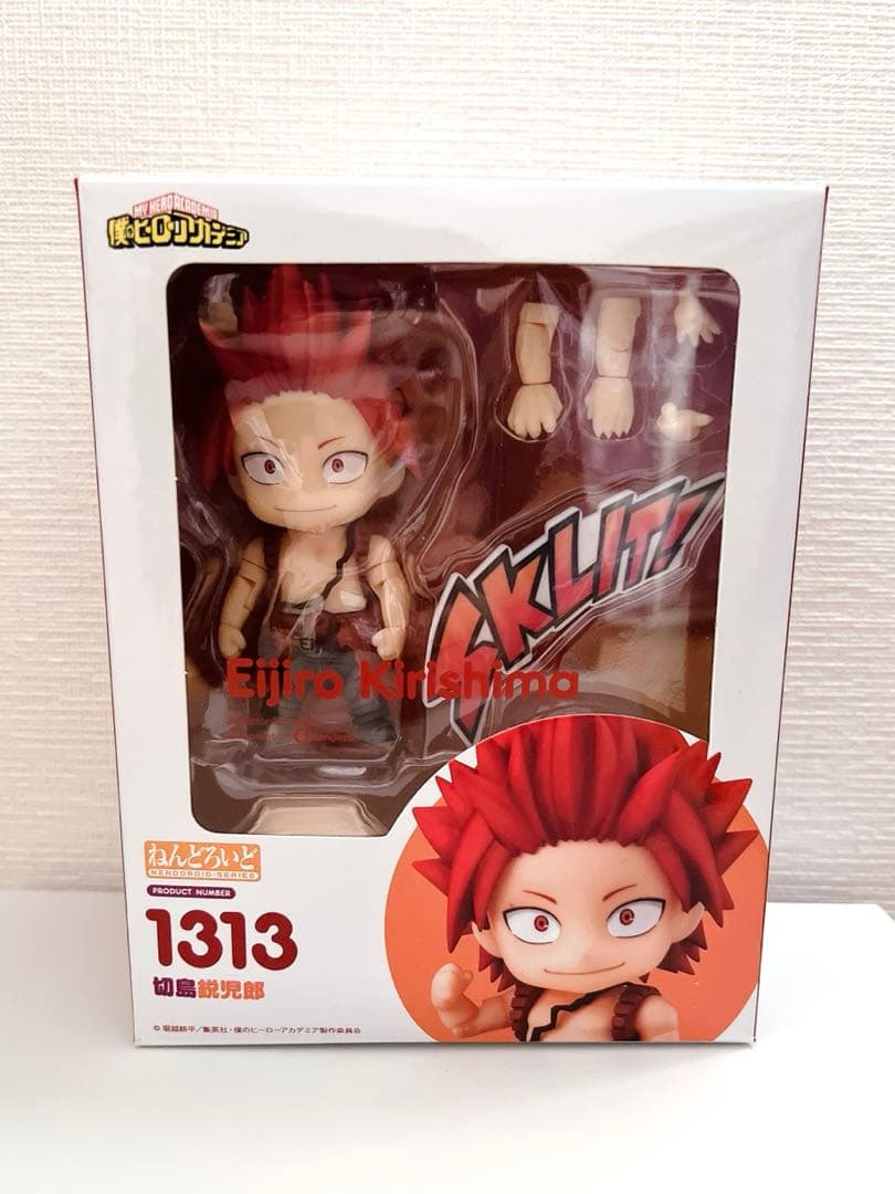 ねんどろいど 切島鋭児郎 ※腕と手にシミ有り ヒロアカ ねんどろいど 切島鋭児郎｜グッドスマイルカンパニー公式ショップ