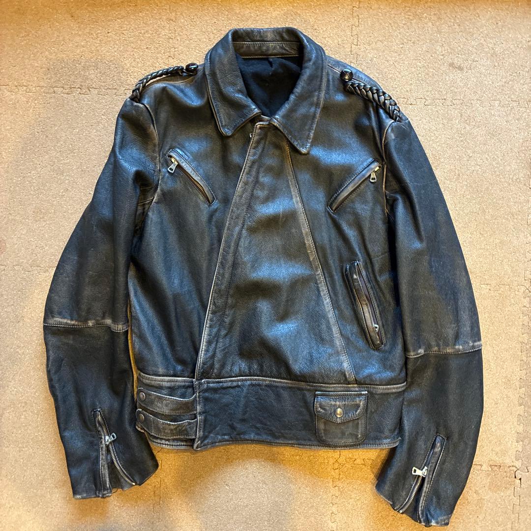 マルタンマルジェラ　レザーライダースジャケット 中古・古着通販】Maison Margiela (メゾンマルジェラ) 5 Zip Leather
