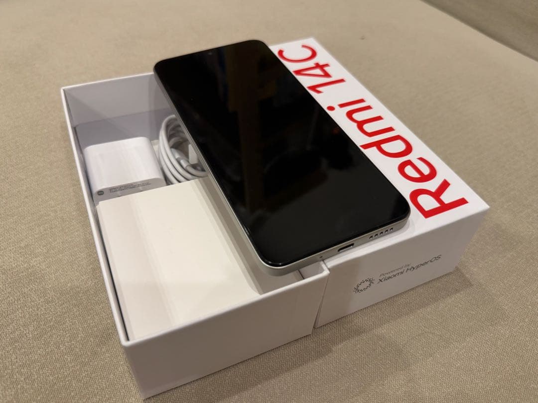 Redmi 14C 4GB/64GB 中国版 SIMフリー ディズニーケース付 SIMフリー】Redmi 14C Midnight Black 4+128 Midnight Black MZB0HQ8US