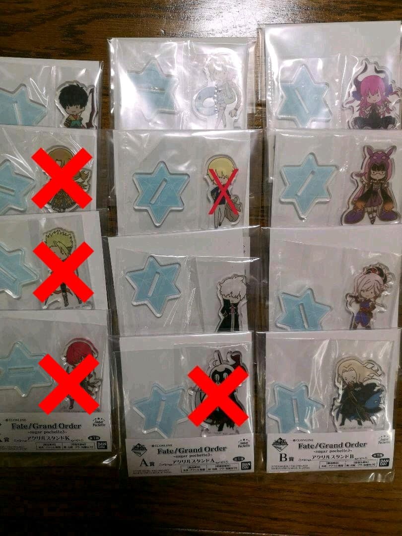 FGO　シュガーポシェット　アクリルスタンド 一番くじ FGO シュガーポシェット アクリルスタンド エドワード