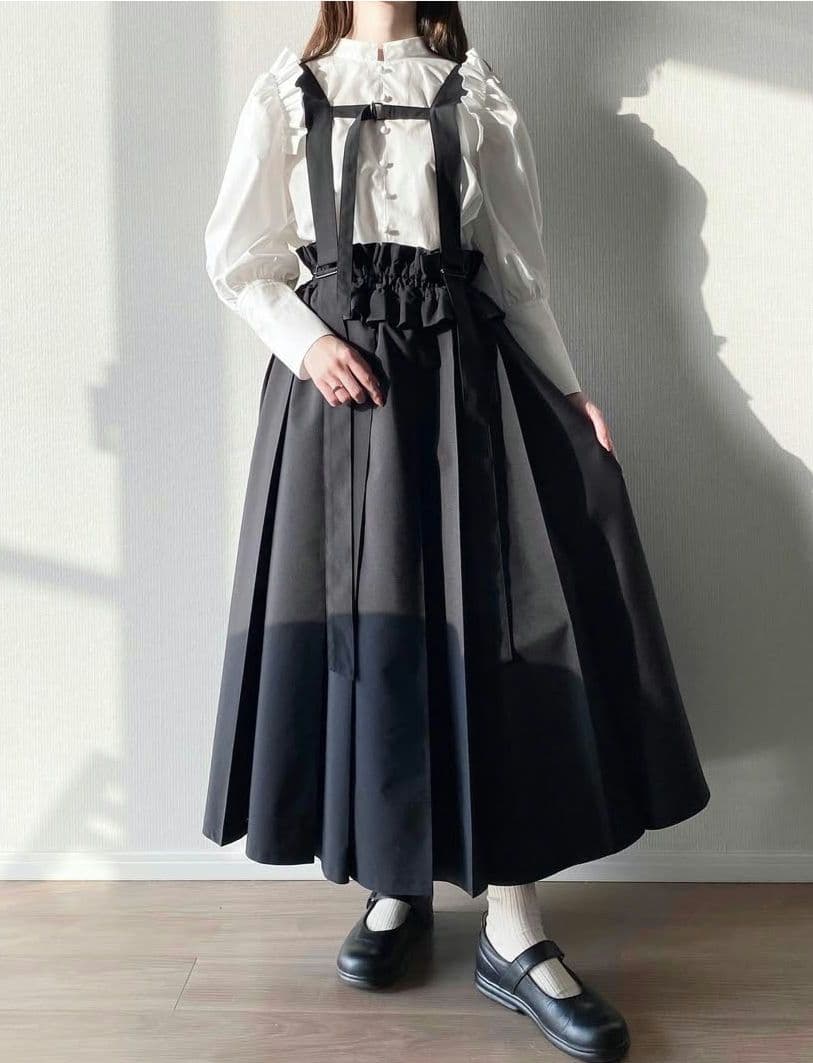 【1/4まで】mimisoph ジャンパースカート mimisoph ジャンパースカート - メルカリ