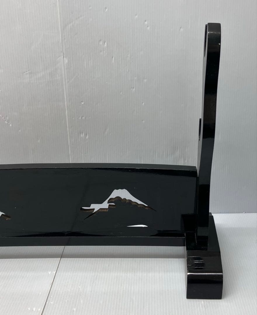 刀置き/刀掛け/木製 】透かし 置物 コレクション アンティーク 趣味