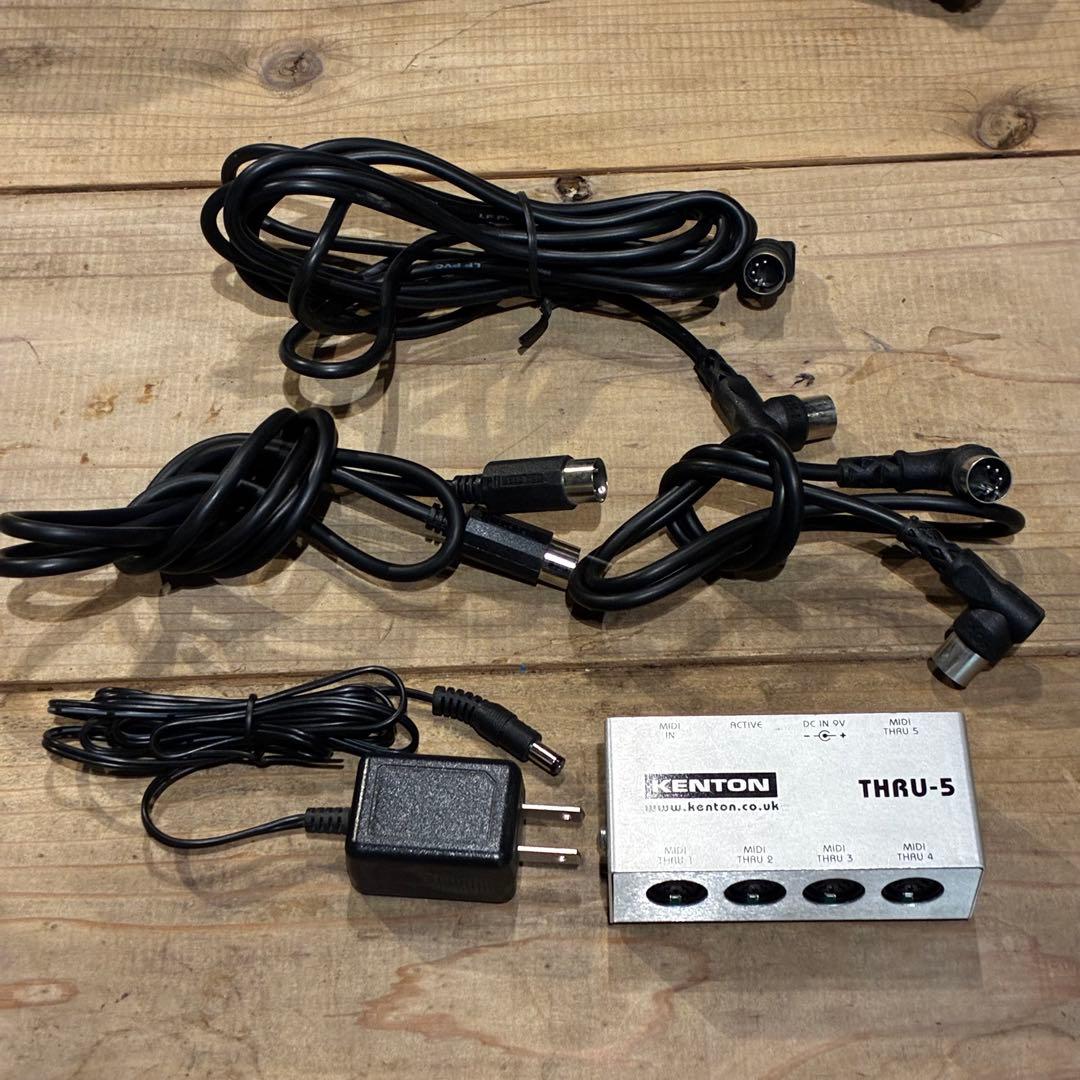 【即決可】Kenton 5アウト MIDI スルーボックス Thru-5 送料込 Amazon.co.jp: Kenton Electronics 5アウト MIDI スルーボックス Thru