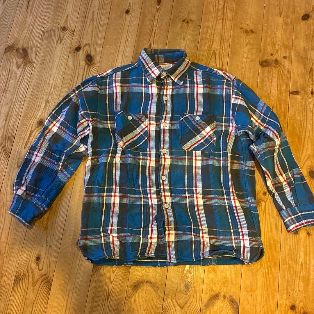 カ*ス様 Vintage 60's BRENT ネルシャツ マチ付き ヴィンテージ vintage 60'S 60年代 BRENT ブレント マチ付き ヘビー