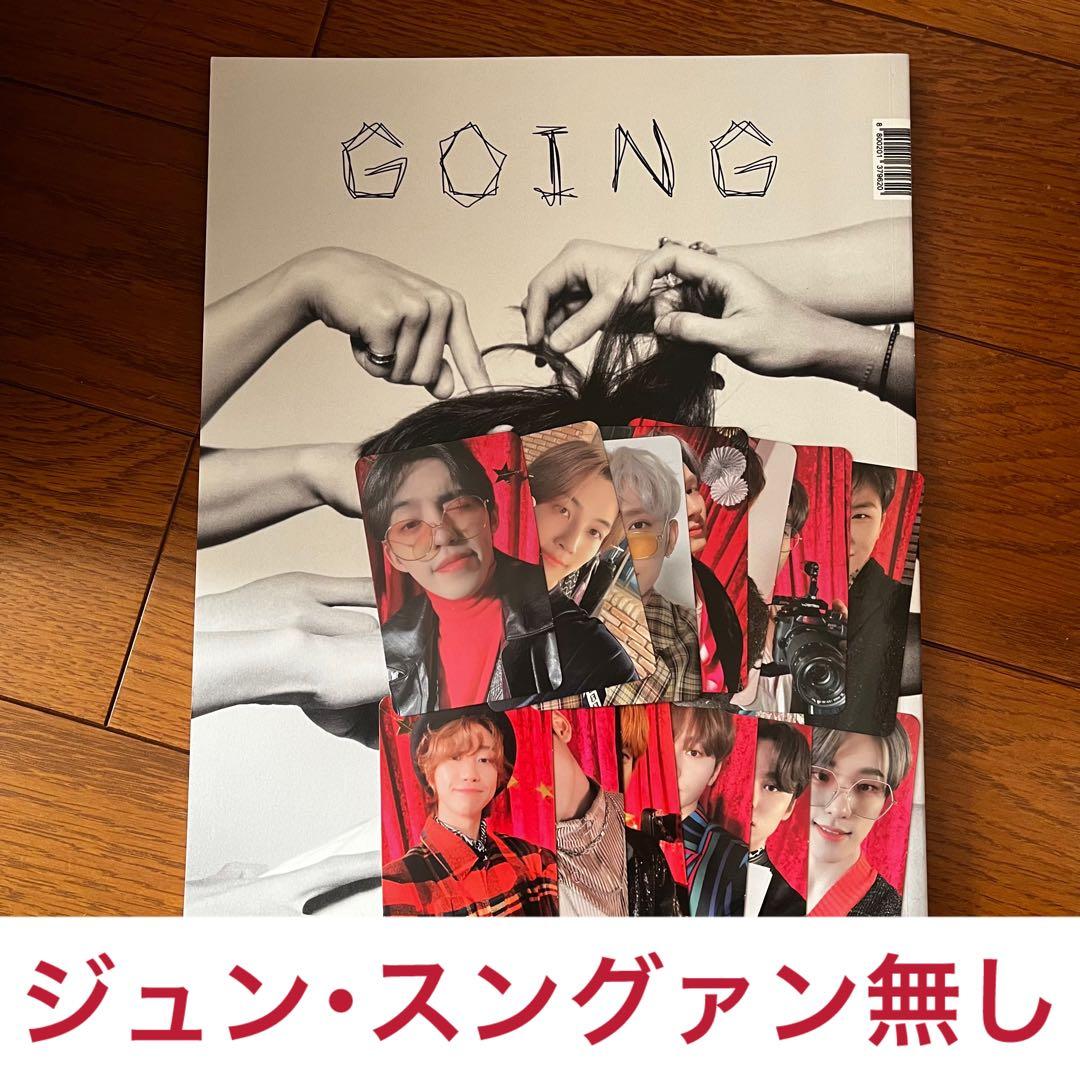 即購入⭕️ セブチ 雑誌 GOING SEVENTEEN seventeen セブチ GOING 写真集 雑誌 - メルカリ