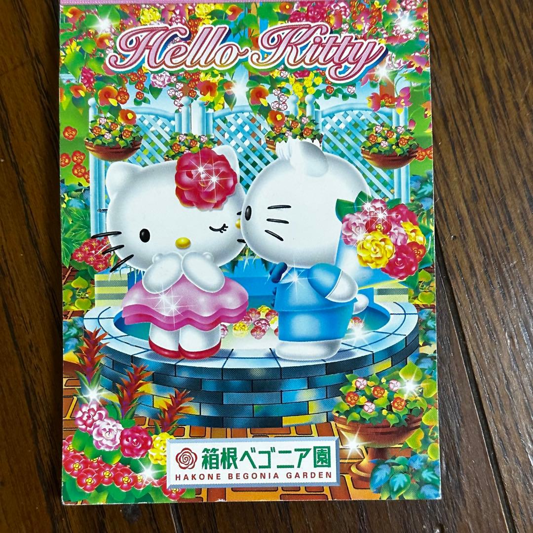 サンリオ ハローキティ ダニエル 箱根ベゴニア園メモ帳 - メルカリ