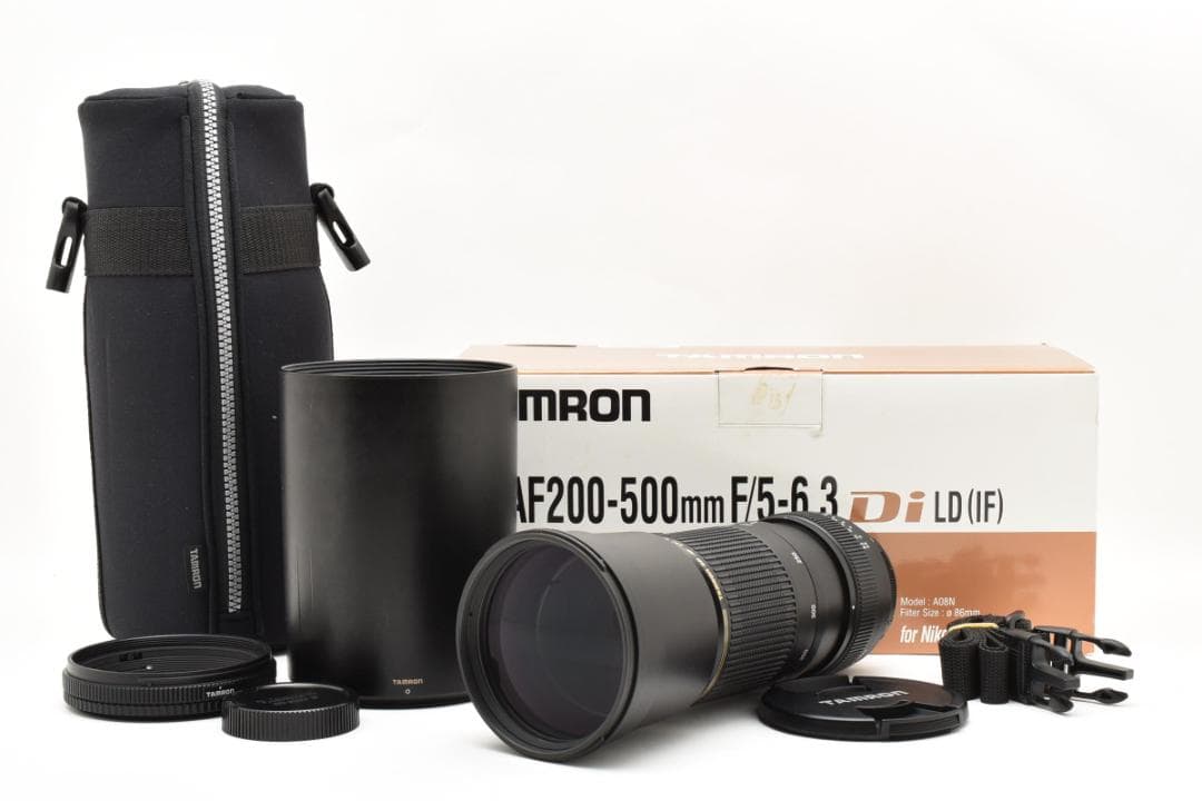 ■超望遠 ニコン用　TAMRON AF 200-500mm F5-6.3 Di Amazon.com : Tamron - AF 200-500mm F/5-6.3 Di LD (IF) Lens for