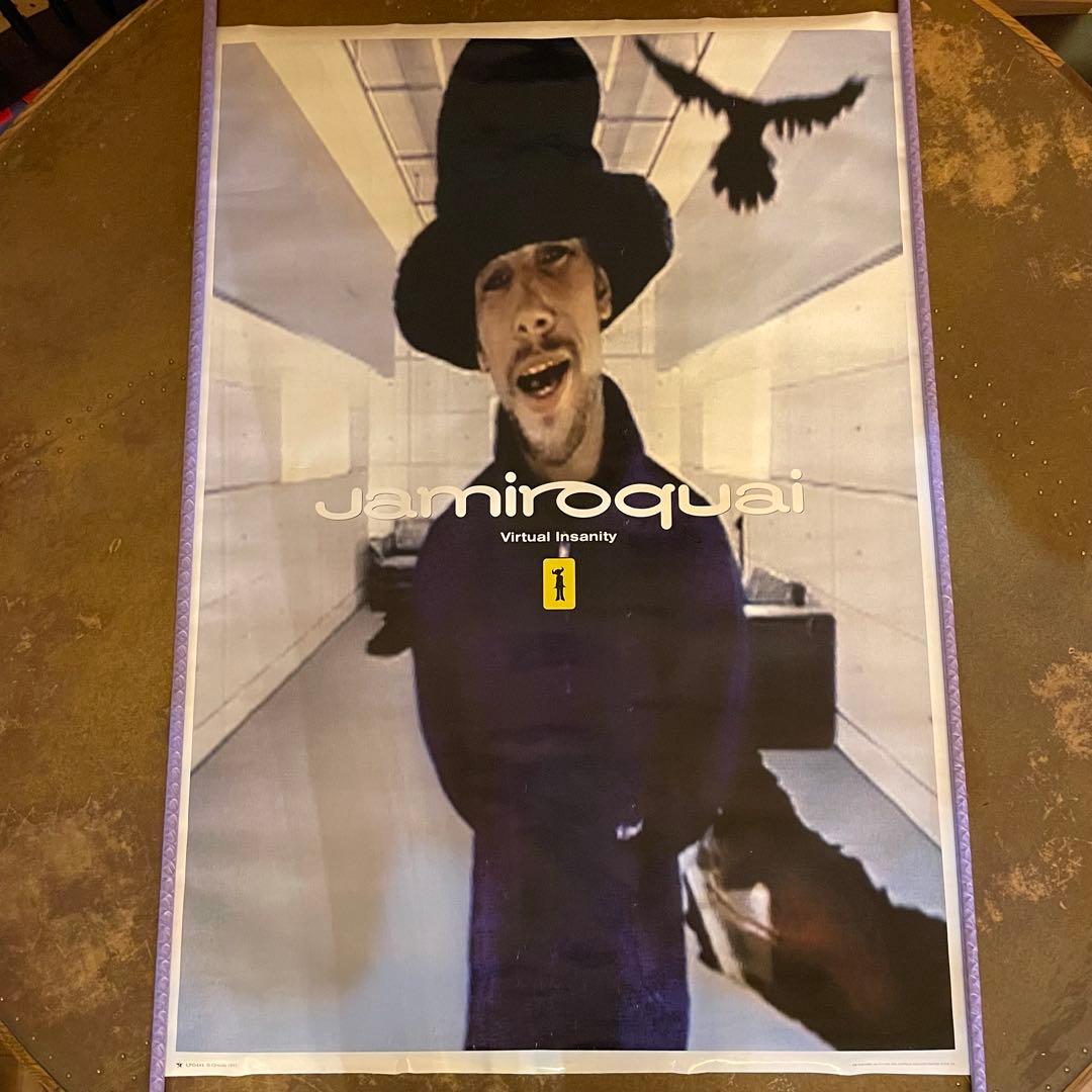 90s デッドストック jamiroquai 大判ポスター 90s デッドストック jamiroquai 大判ポスター