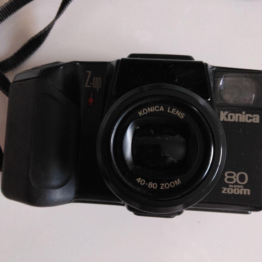 Konica Z-up 80 コンパクトフィルムカメラ Konica Z-up 80 Super Zoom の使い方 | Totte Me Camera