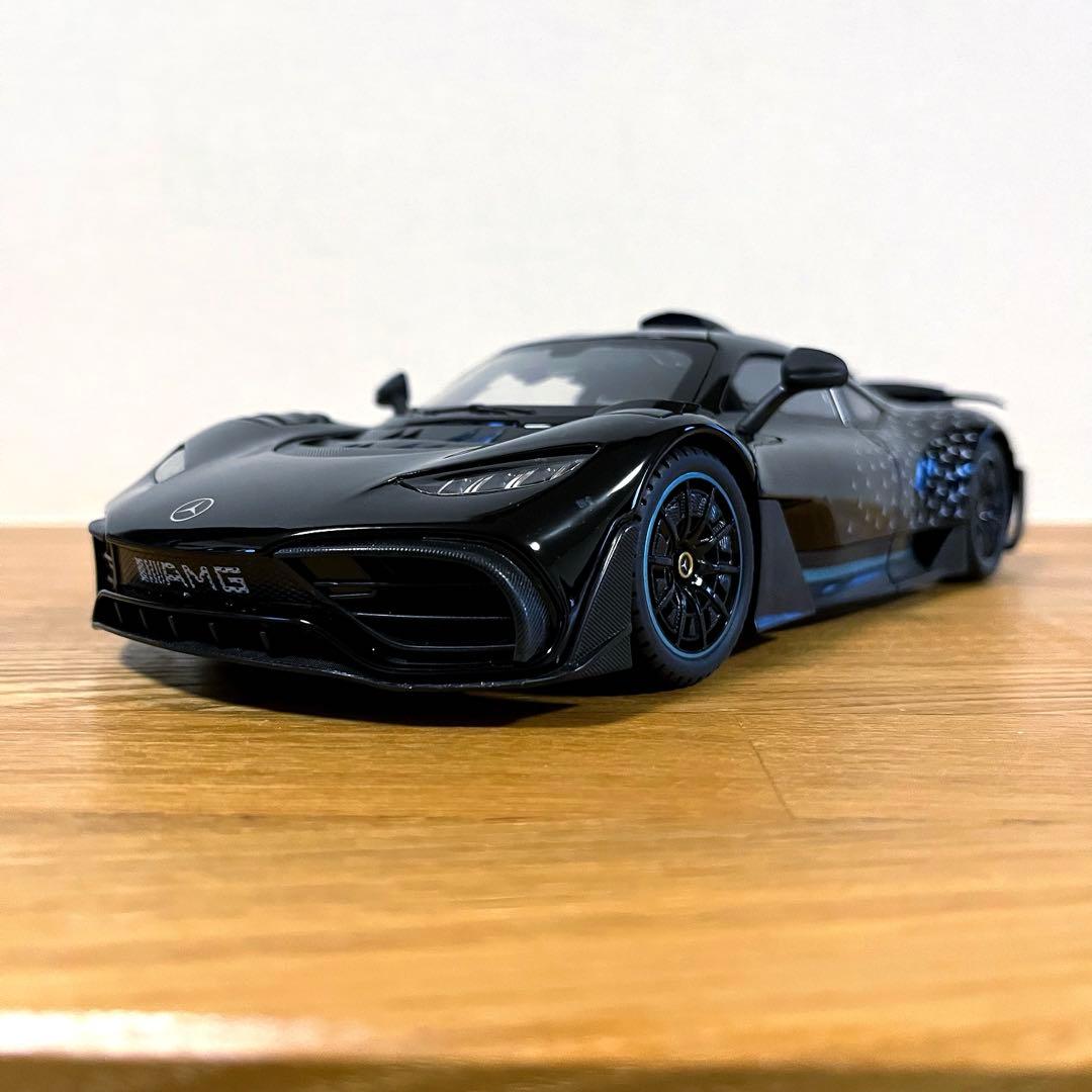【ミニカー】1/18 メルセデス AMG ONE ブラック 1/18 Kiloworks Mercedes-Benz AMG ONE (Black) Diecast Car Model