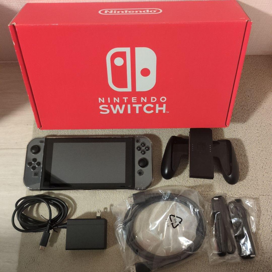 鈴*菜様 Nintendo Switch 本体 グレー (透明カバー付き) 任天堂 Nintendo Switch [グレー] 価格比較 - 価格.com