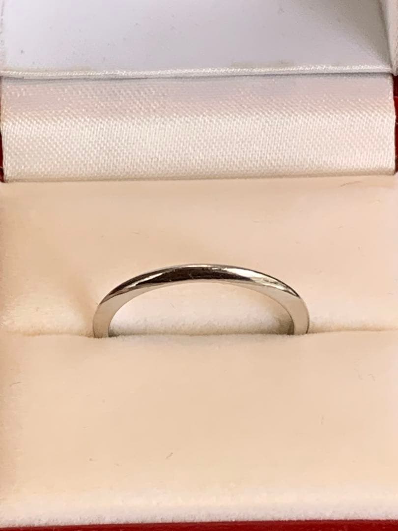 Tiffany & Co. プラチナリング 14.5号 ティファニー TIFFANY&Co. ナイフエッジ リング・指輪 14号 Pt950