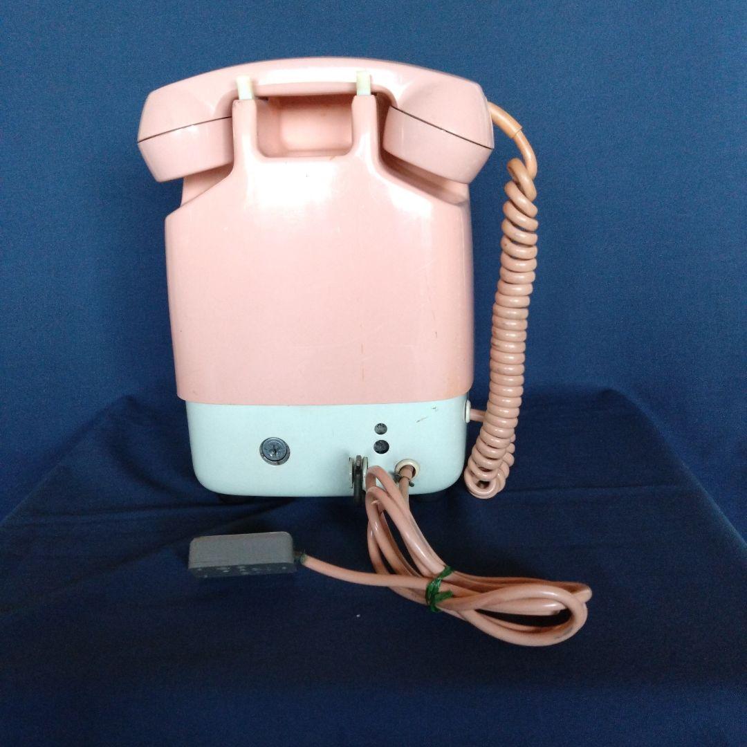 昭和レトロピンク公衆電話 675―A電話機M1 67.7 - メルカリ