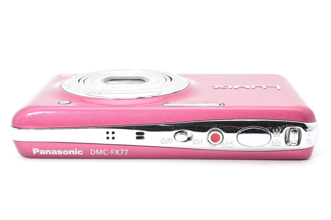 LUMIX DMC-FX77 コンパクトデジタルカメラ デジカメ ピンク - メルカリ