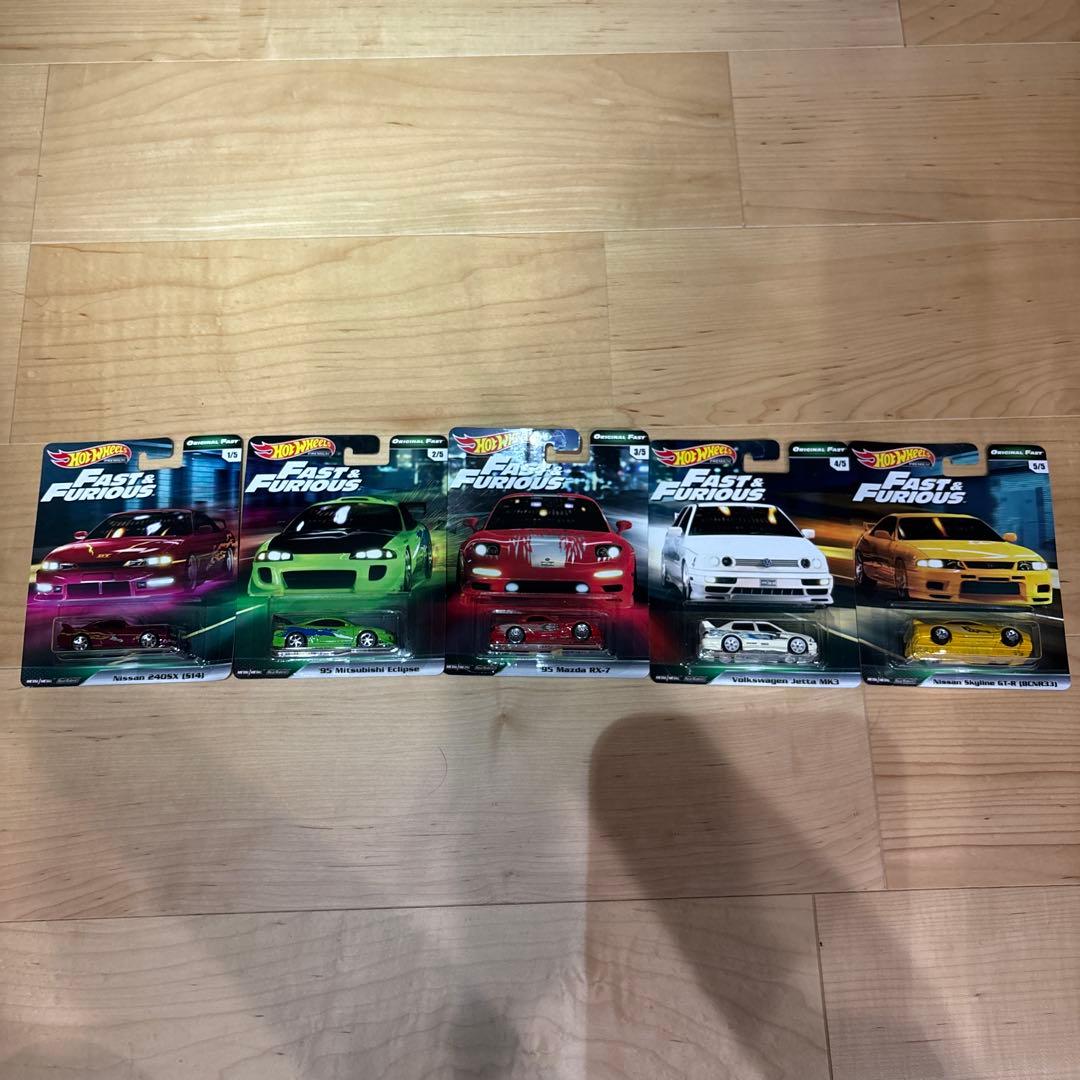 ホットウィール　ワイルドスピード　セット ホットウィール プレミアム ワイルド・スピード TOKYO DRIFT