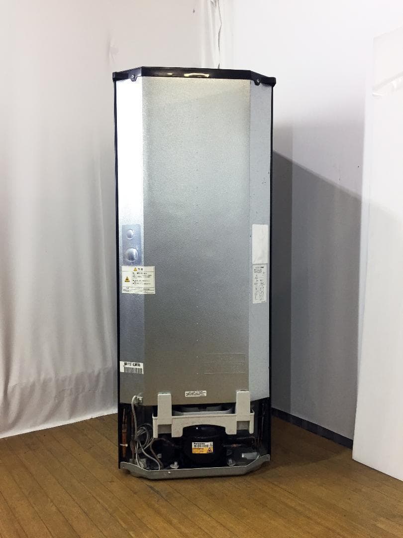 送料無料◆中古★三菱　146L　ラウンドカット ２ドア冷蔵庫【MR-P15T】
