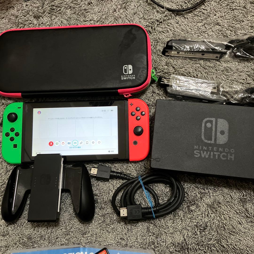Nintendo Switch ネオングリーン/ネオンピンク 本体　新型 任天堂（Nintendo） Nintendo Switch 本体 Joy-Con (L) ネオングリーン