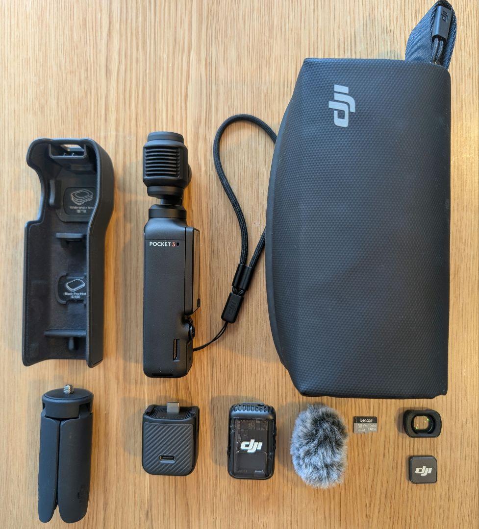 【美品】DJI Osmo Pocket 3 クリエイター コンボ Osmo Pocket 3 クリエイター コンボ 1インチCMOS ポケットジンバル