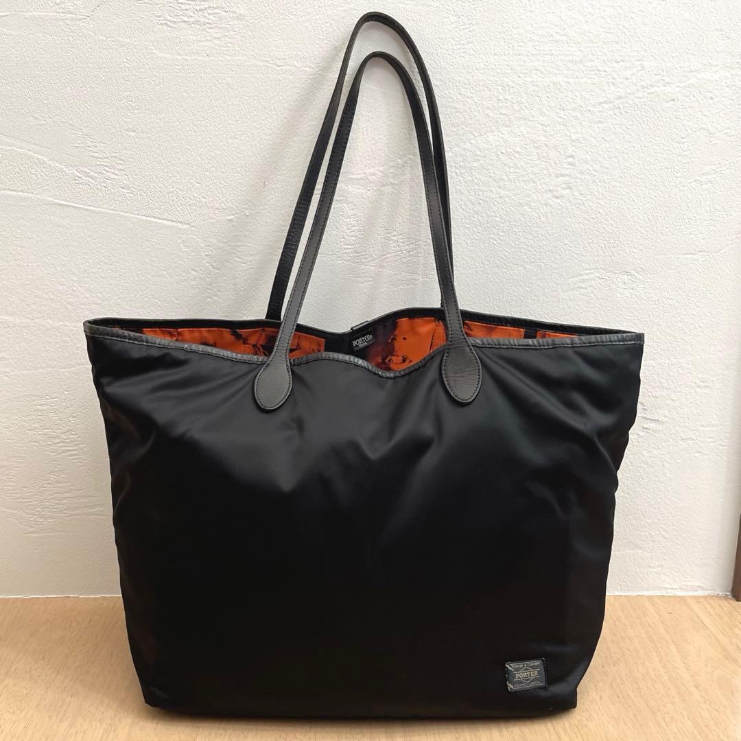 STUSSY × PORTER Tote Bag｜Black Stussy Canvas Extra Large Tote Bag Washed Black | eBay