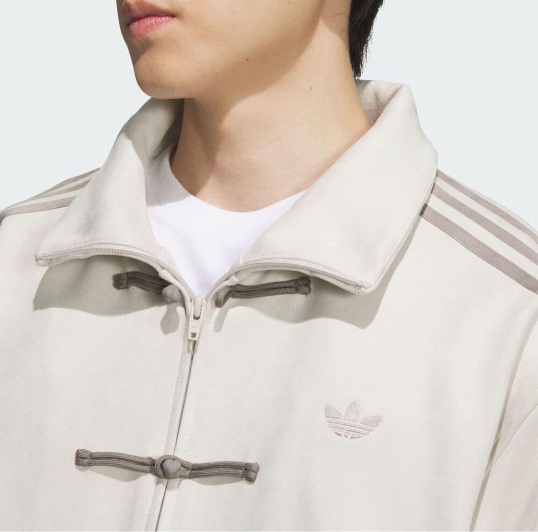Adidas XSサイズ 中国限定 巳年チャイナトラックジャケット ホワイト