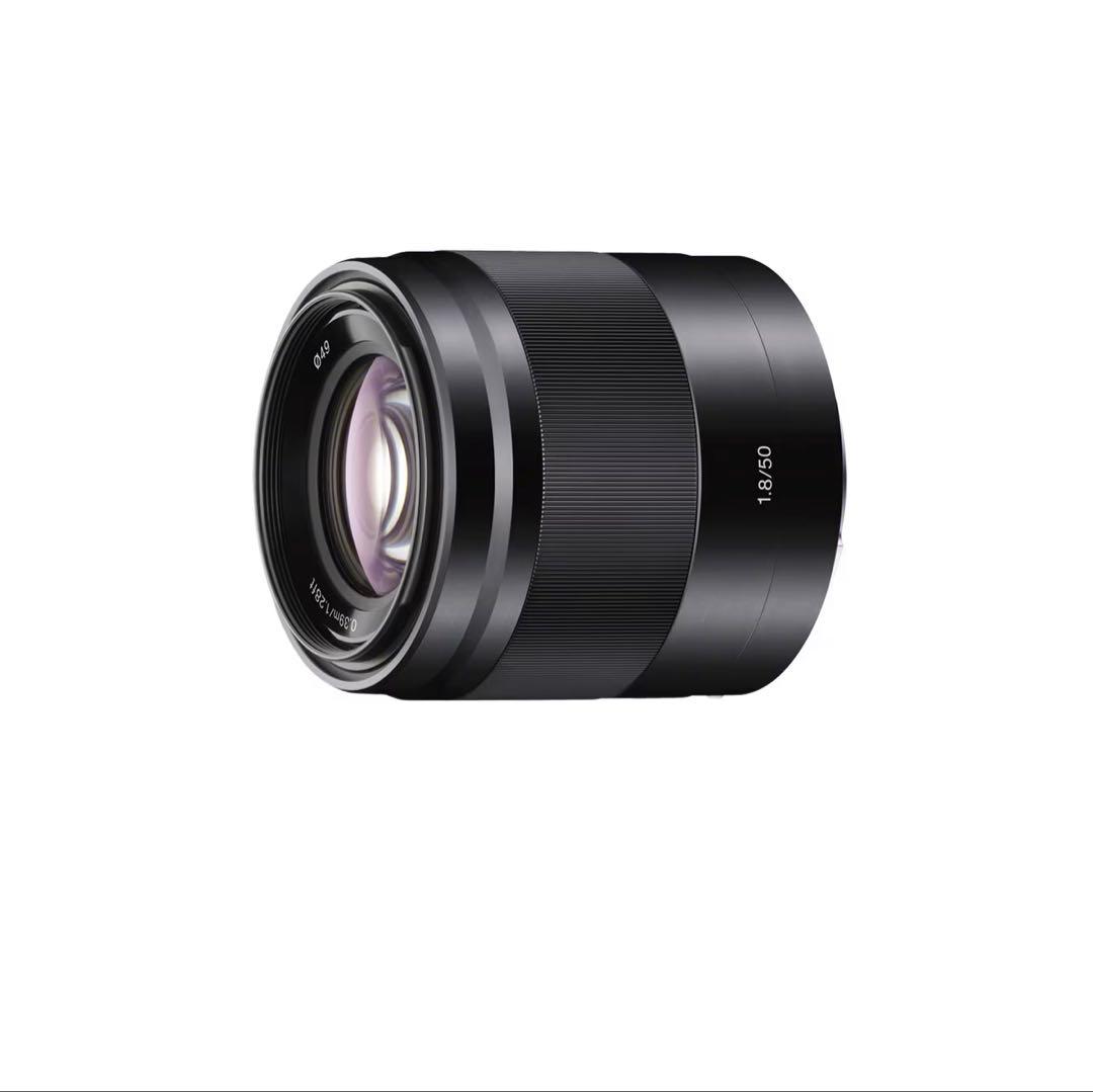SONY E 50mm F1.8 OSS レンズ Amazon.com : Sony - E 50mm F1.8 OSS Portrait Lens (SEL50F18/B