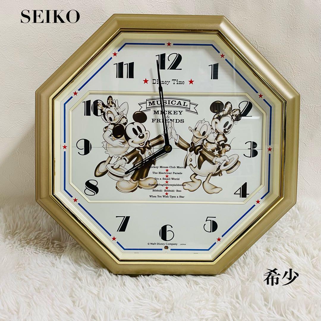 希少】SEIKOセイコー カラクリ時計 ディズニータイム Disney - メルカリ