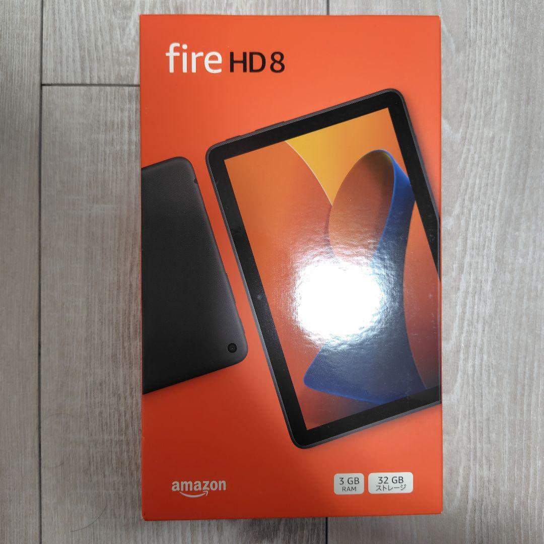 Amazon Fire HD 8 32GB タブレット 12世代 2024 Black Fire HD 8 Tablet, 8