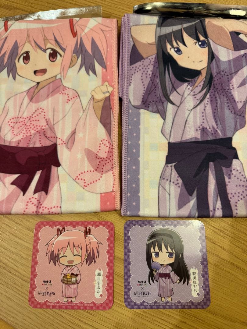 魔法少女まどか⭐︎マギカ まどマギ 極楽湯 マフラータオル まどか ほむら その他 魔法少女まどか⭐︎マギカ 極楽湯 マフラータオル 鹿目まどか - メルカリ