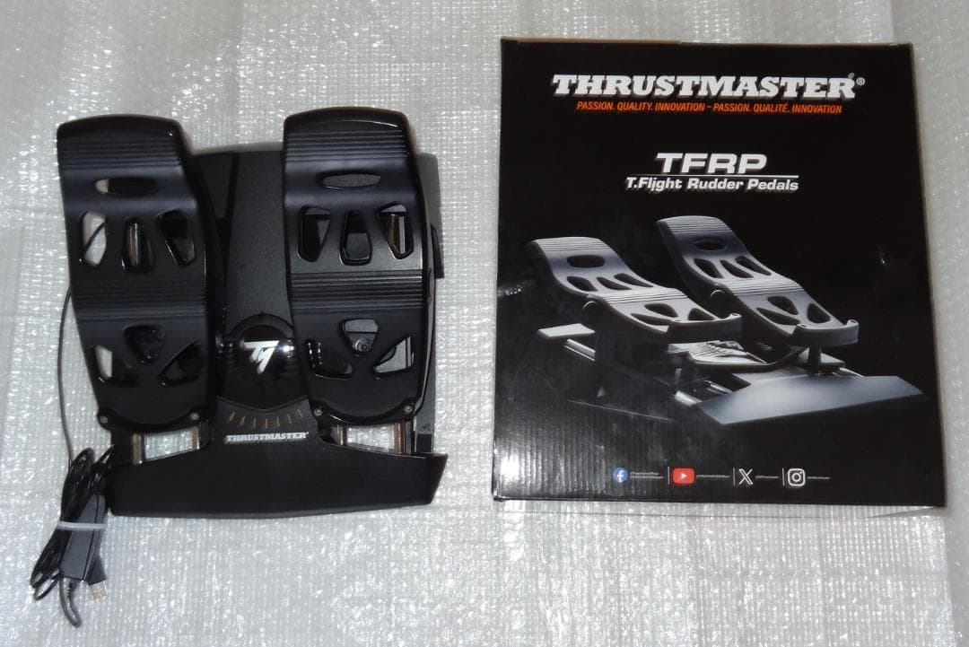 訳あり スラストマスター Thrustmaster ラダーペダル TFRP Amazon.co.jp: Thrustmaster TFRP Rudder ラダーペダル 【日本正規代理