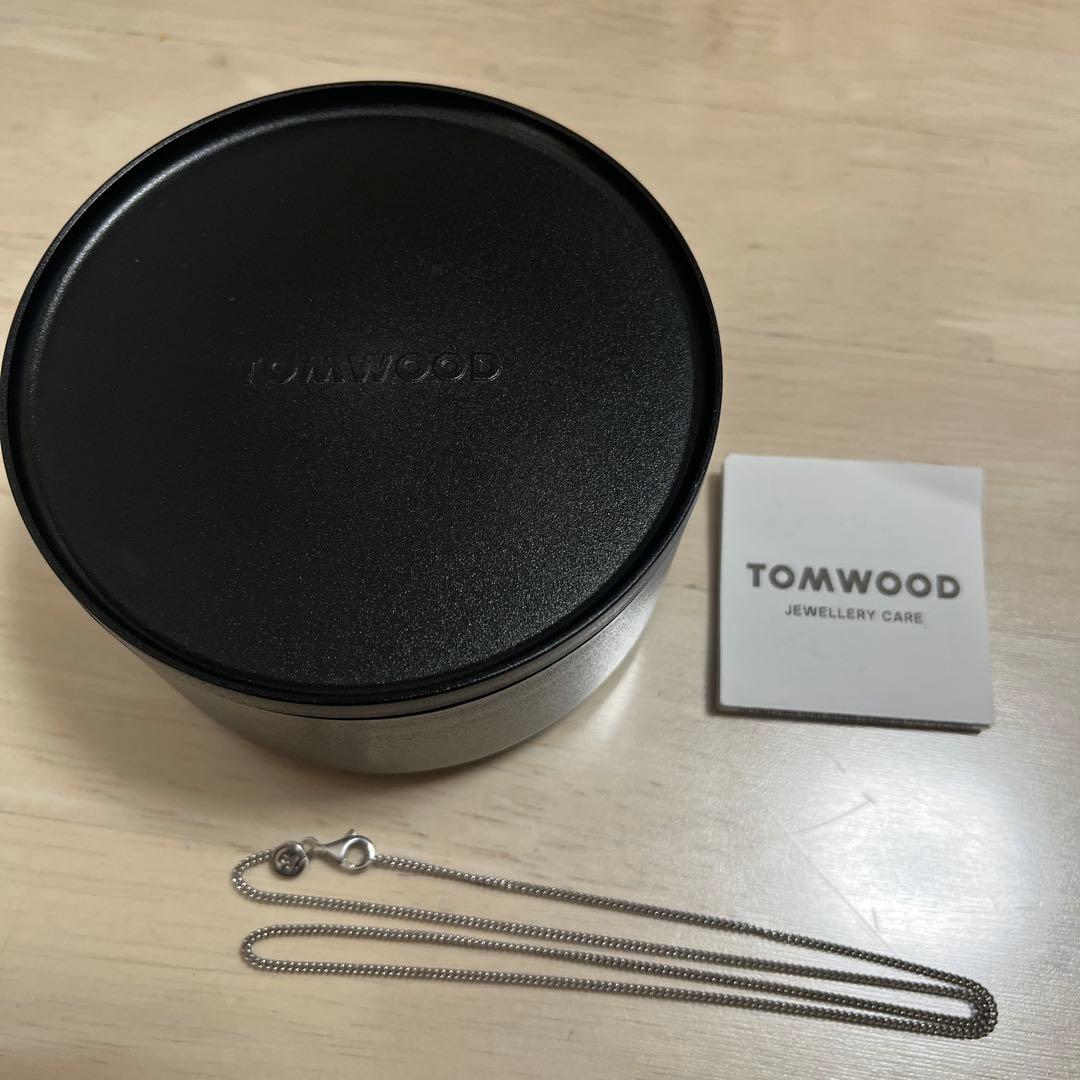 TOMWOOD シルバー ネックレス TOM WOOD（トムウッド） ネックレス 「TOMWOOD(トムウッド)」Curb