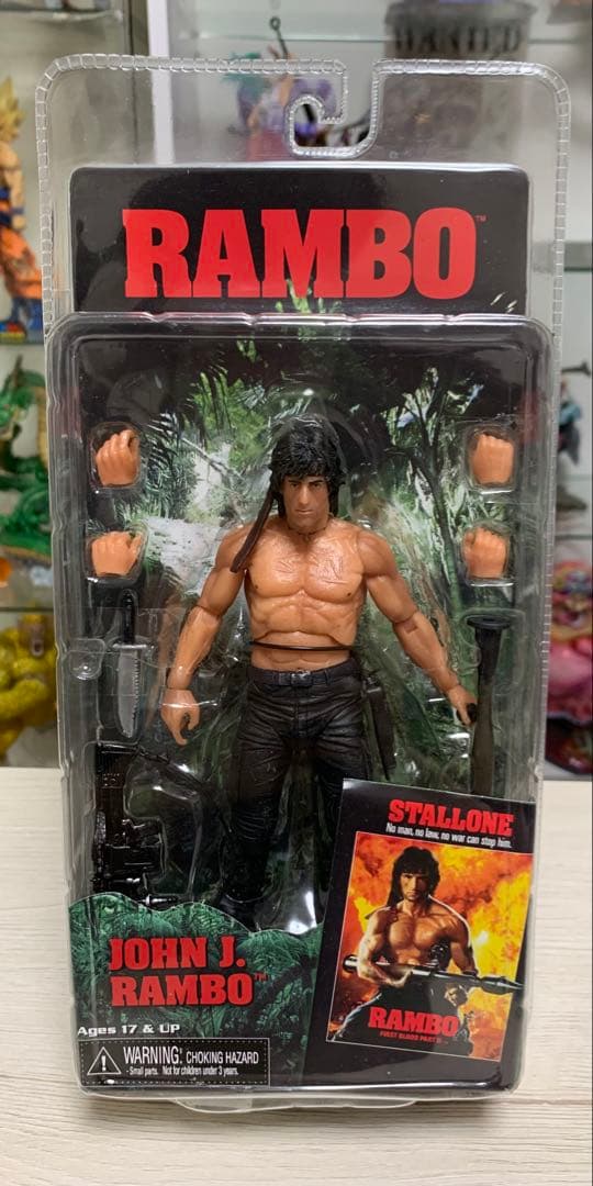 NECA ランボー NECA ネカ ランボー 怒りの脱出 ジョン・ランボー 7インチ アクション