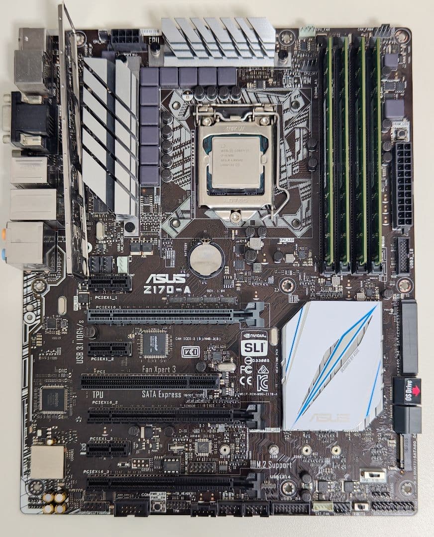 ス*ー様 ASUS Z170-A+i7-6700K+メモリ16gb Amazon.com: Asus Z170-A ATX DDR4 Motherboards : Electronics