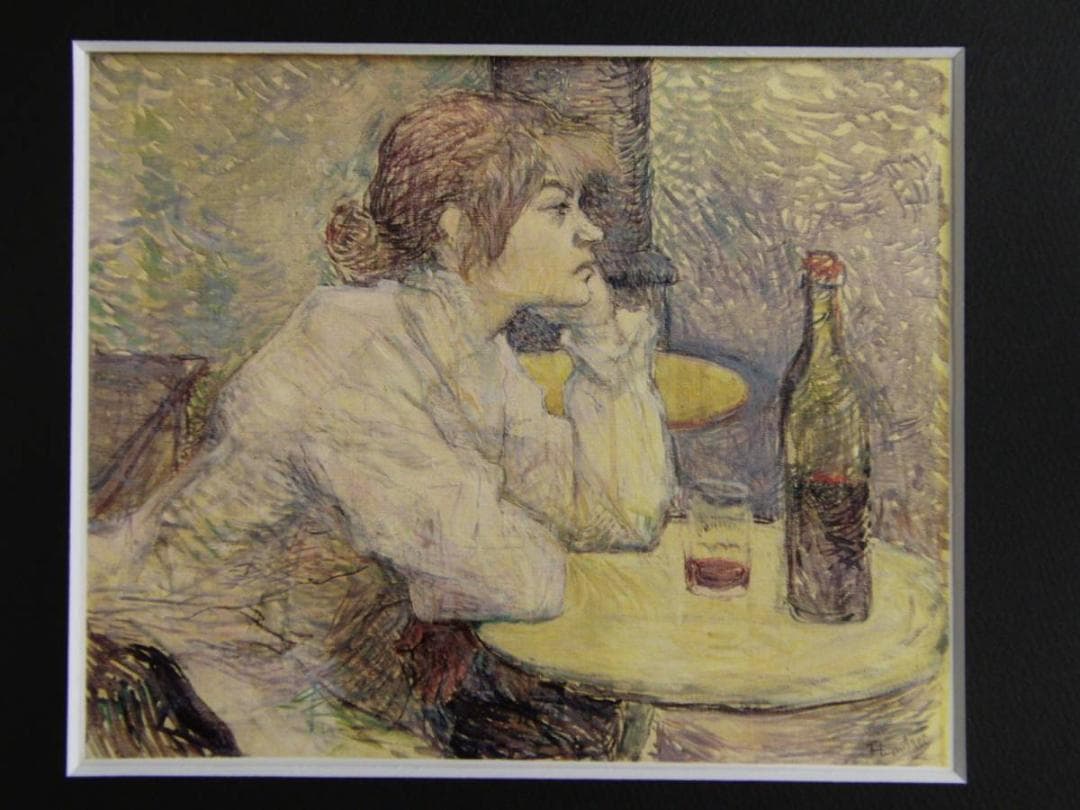 トゥールーズ＝ロートレック【二日酔い】、希少な画集画 - メルカリ