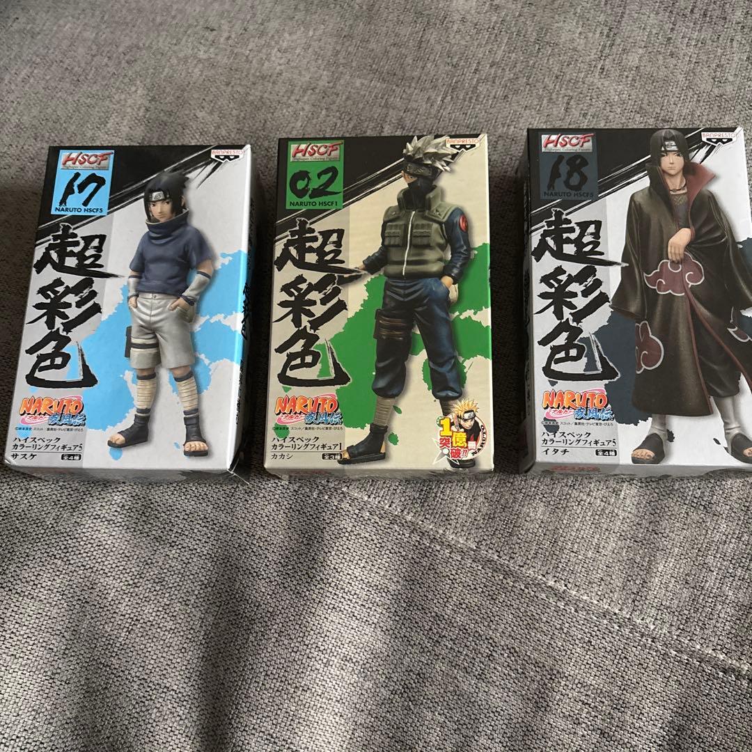 NARUTO疾風伝　超彩色フィギュアセット 3体 バンプレスト|超彩色 HSCF NARUTO 疾風伝|【ハードオフ公式通販】オフ