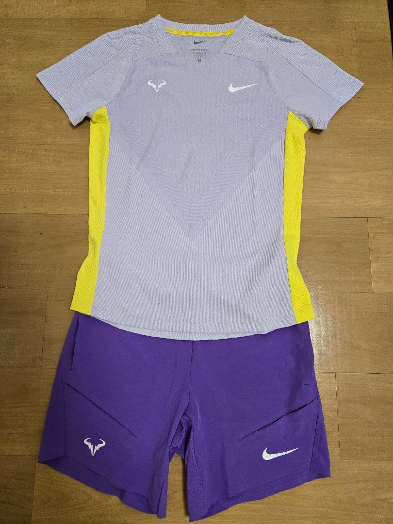 Nike Rafael Nadal テニスウェアセット 売切り終了！【ラファエル・ナダル】【日本サイズ】ナイキ(NIKE) 2023