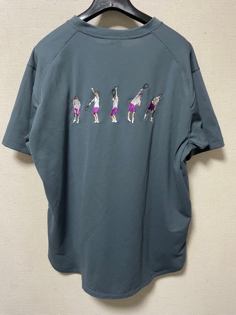 フェデラー　テニスウェア　ESQUIRE FEDex TEE フェデラー テニスウェア ESQUIRE FEDex TEE - メルカリ