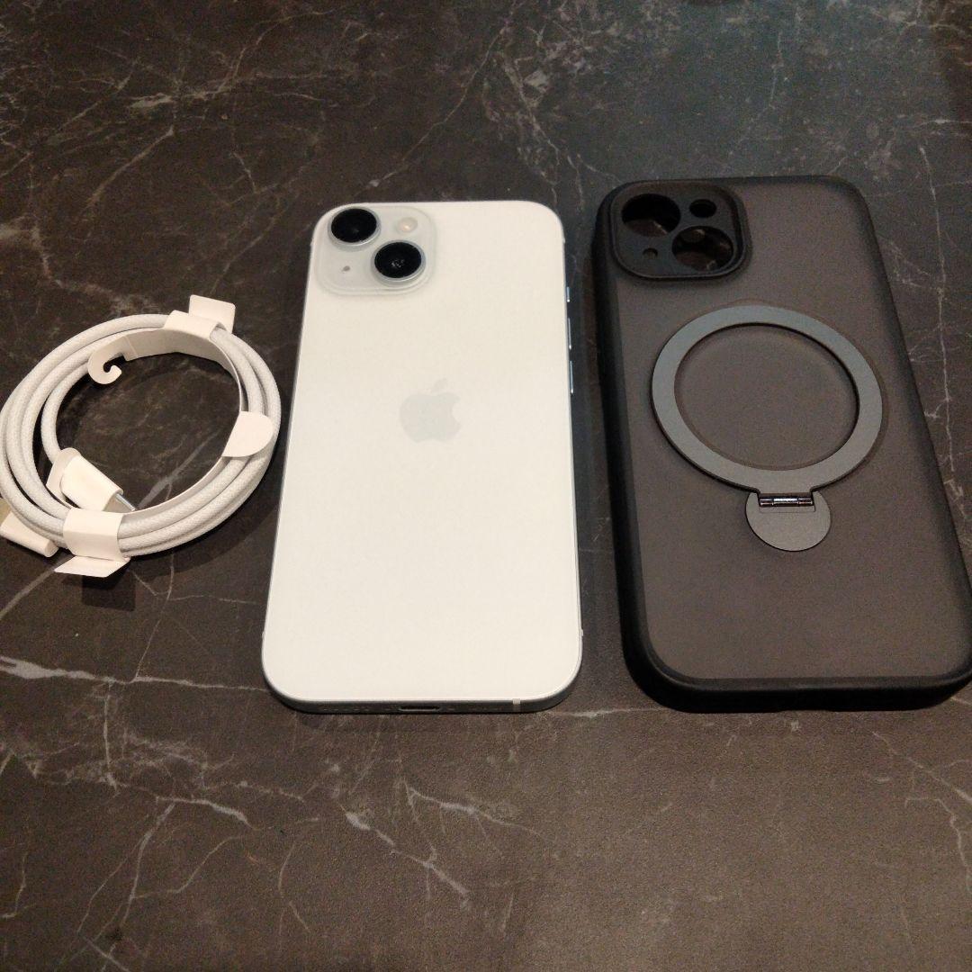 【美品】 iPhone15 256GB ブルー バッテリー最大容量84% Amazon | 【整備済み品】 Apple iPhone 15 256GB ブルー SIMフリー 5G