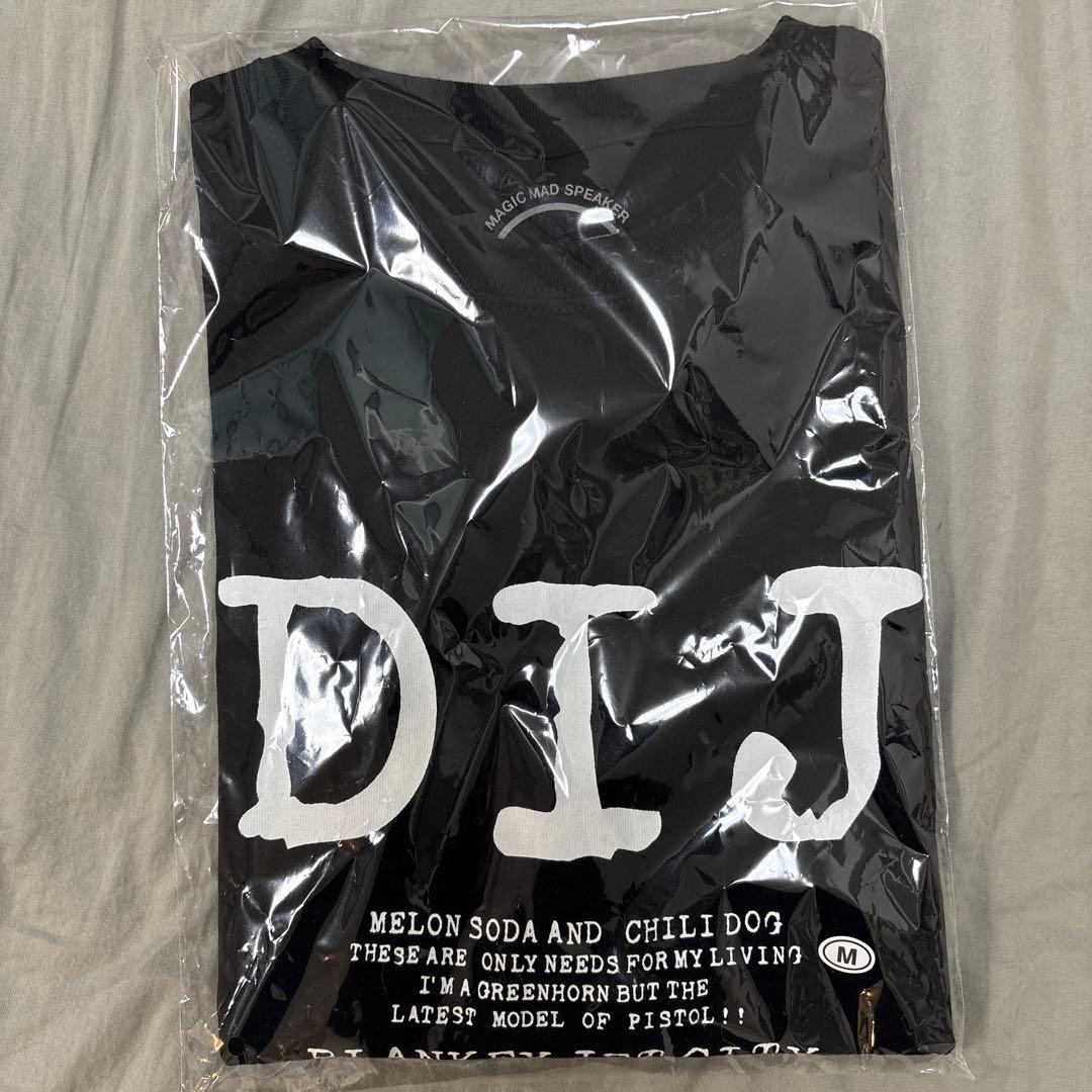 BLANKEY JET CITY DIJ Tシャツ Mサイズ 黒　丁寧梱包 受注販売】BLANKEY JET CITY / BJC D.I.J. T-shirts – UNIVERSAL MUSIC