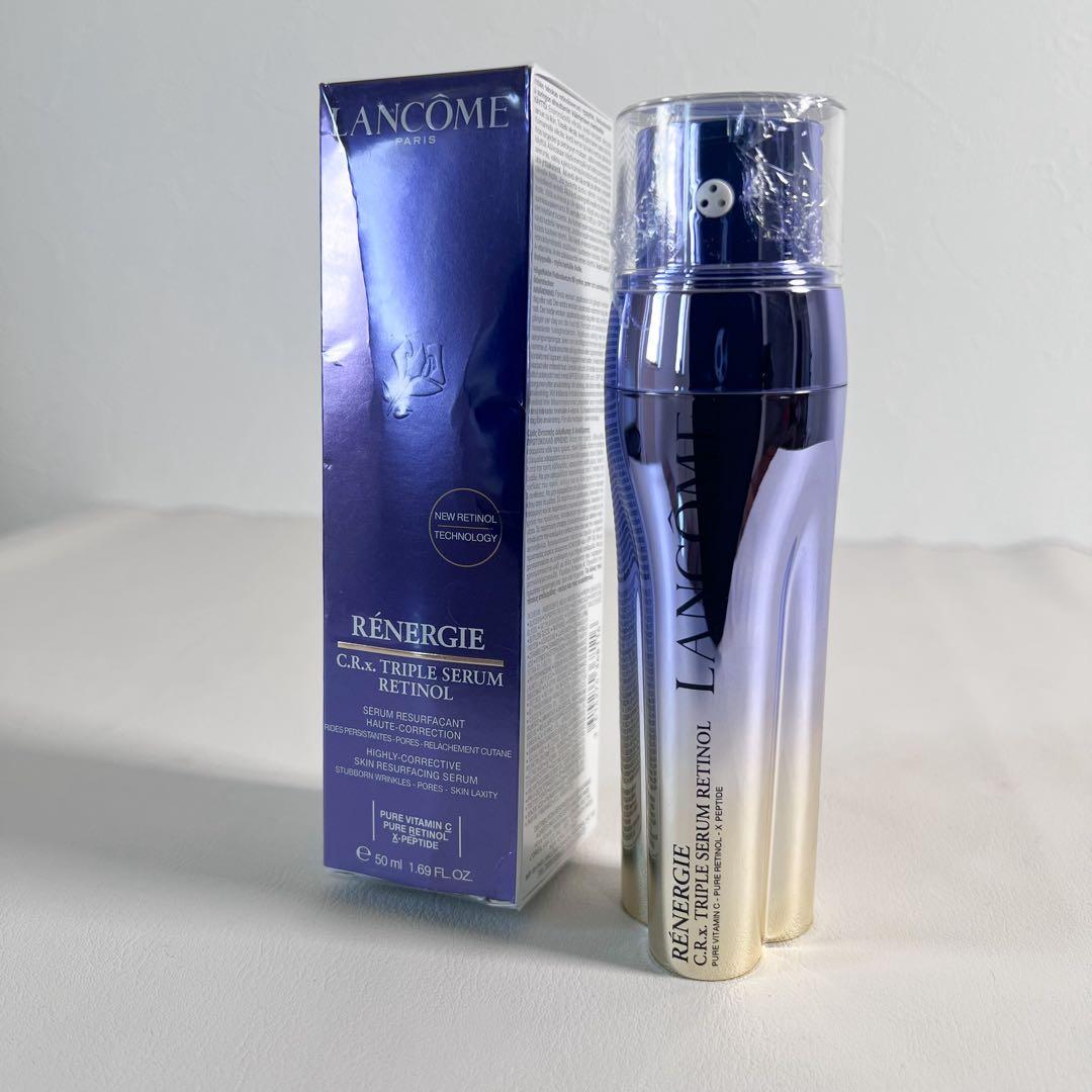 ランコム レネルジー CRX トリプルセラム 50ml 新品 外箱破れあり ランコム レネルジー CRX トリプルセラム 50ml 新品 外箱破れあり