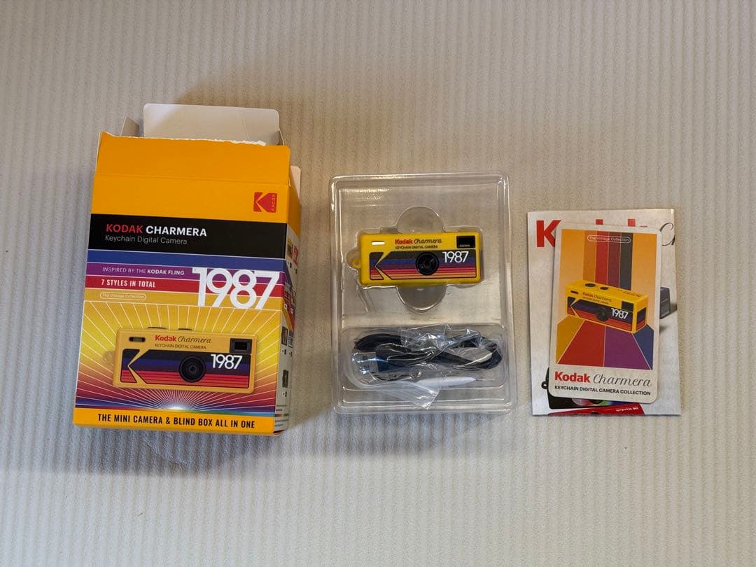 Kodak Charmera 1987 キーチェーンデジタルカメラ KODAK CHARMERA 1987 KEYCHAIN (Camera + Micro SD) – Film