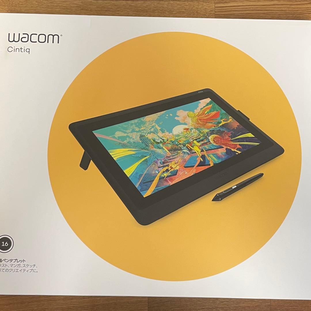 【美品】Wacom Cintiq 16 DTK1660K0D 液タブ DTK1660K0D 液晶ペンタブレット Wacom Cintiq 16 [15.6型] WACOM