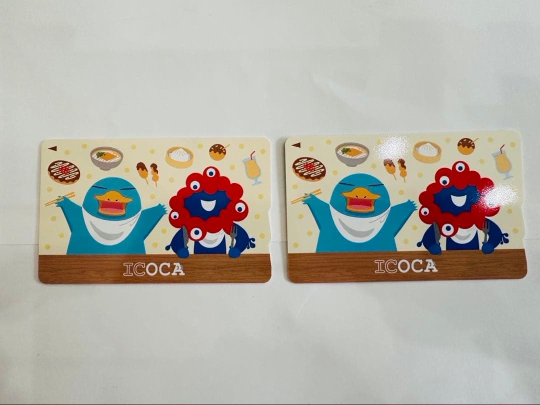 大阪関西万博記念 ICOCA ミャクミャク 2枚セット