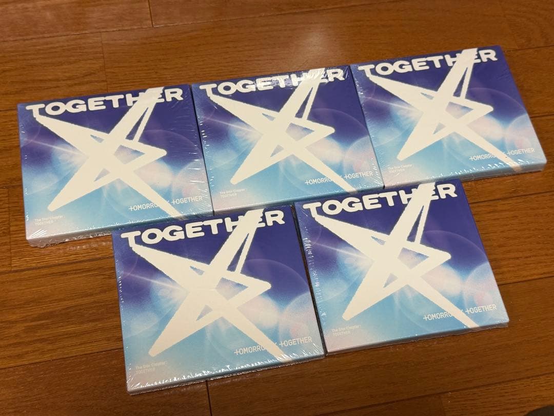 TXTアルバムTOGETHER ソロトラック盤5種セット×20セット　計100枚 jp.ktown4u.com : [5CD セット] TOMORROW X TOGETHER (TXT) - アルバム