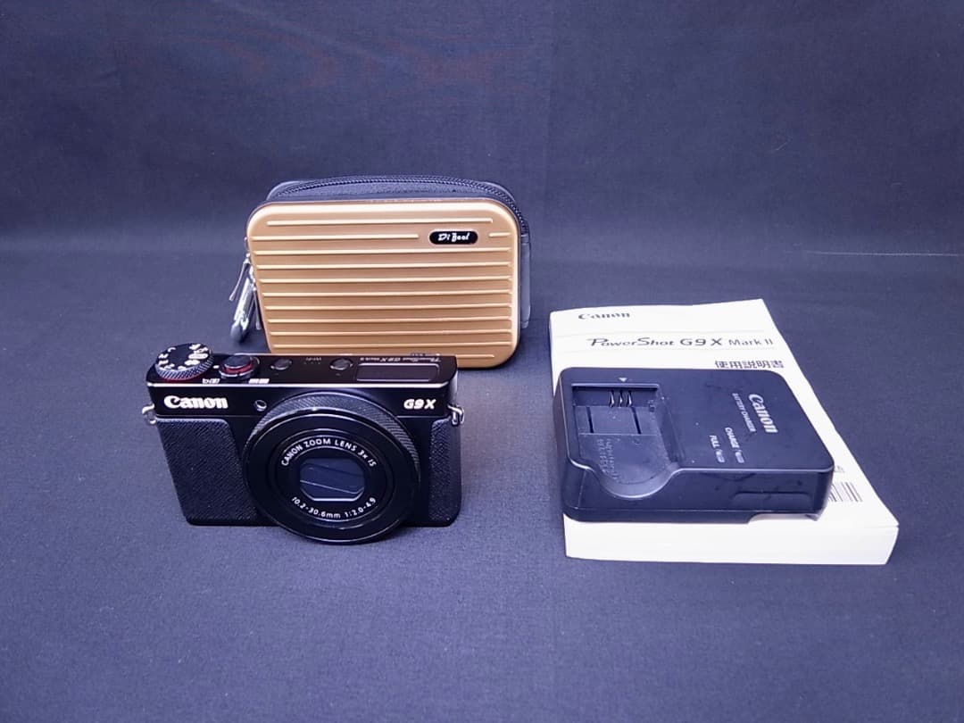 美品 Canon キャノン PowerShot G9 X Mark II 393118-pointandshootcameras-