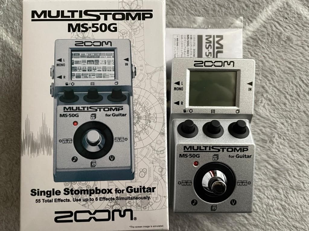 ★中古・美品★ZOOM（ズーム） MS-50G ギター用 マルチストンプ ズーム（zoom） ZOOM MS-50G+ MULTI STOMP for Guitar | マルチ
